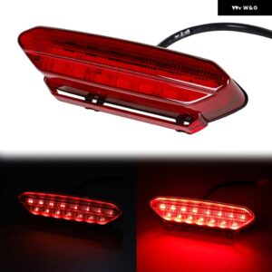 ATV LED テールライト ブレーキ リアライト ヤマハ YFZ 450 2006 - 09 スモーククリアレンズ - Red
