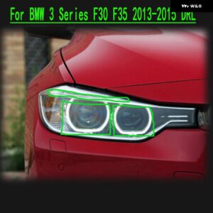 BMW 3シリーズ F30 F35 2013 2014 2015 車用 DRL ヘッドライト ライトガイドストリップ デイタイム ランニングライト チューブ バー - 3PCS right