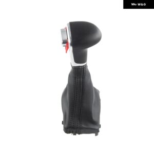 オートマチック ギア シフト ノブ アウディ A6 C6 A3 8P A4 B8 A5 Q5 2009-2014 4G1 713 139 R 4G1713139R - black