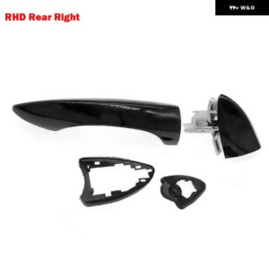 RHD 車 外装 ドアハンドル BMW X5 E53 2000-2006 外側 ドアハンドル 51218243618 51218257738 - RHD Rear Right