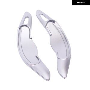 MINI COOPER S JCW F54 F55 F56 F57 F60 COUNTRYMAN CLUBMAN アルミ ステアリングホイール シフト パドルエクステンションカバー アクセサリー - Silver