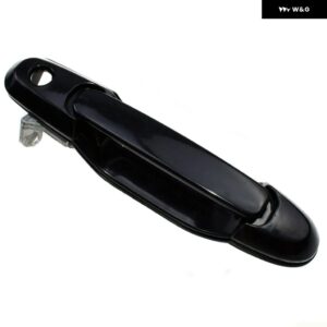 トヨタ シエナ 1998-2003 ブラック/ホワイト 外装 ドアハンドル 1個 フロント/リア 左/右 6922008010C0 6921008010C0 - Black-Front Left