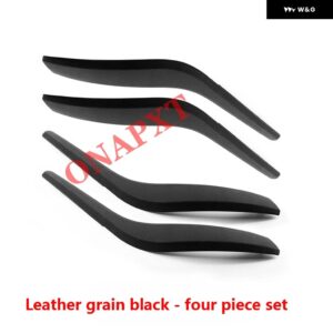 BMW X1 E84 2010-2016 車用 インナードア パネル ハンドル 左右カバー 内装ドア アームレスト プル トリム カバー ベージュ ブラック - Black -4