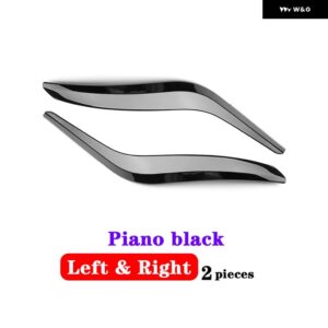 BMW X1 E84 2010-2016 車用 インナードア パネル ハンドル 左右カバー 内装ドア アームレスト プル トリム カバー ベージュ ブラック - piano black 2