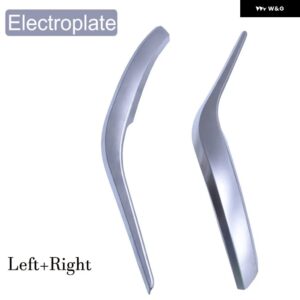 BMW X1 E84 2010-2016 車用 インナードア パネル ハンドル 左右カバー 内装ドア アームレスト プル トリム カバー ベージュ ブラック - Silver 2