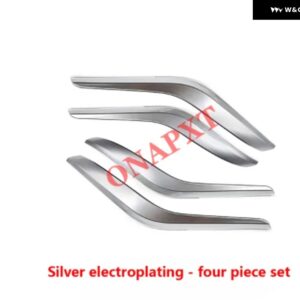 BMW X1 E84 2010-2016 車用 インナードア パネル ハンドル 左右カバー 内装ドア アームレスト プル トリム カバー ベージュ ブラック - silver 4