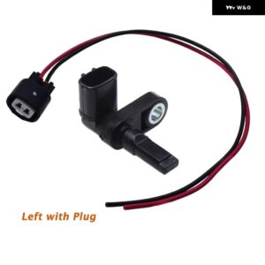 ABSホイールスピードセンサー フロント リア 右 左 プラグコネクタ付き トヨタ 4RUNNER TACOMA 8954204020 8954260050 8954304020 - Left Plug 2PCS