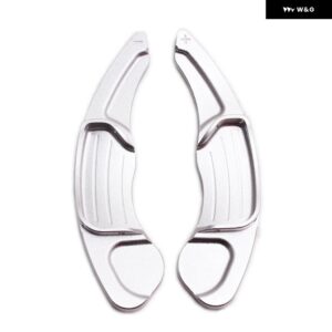 アルミ ステアリングホイール シフト パドル エクステンション シフター フォード フュージョン モンデオ エッジ トーラス リンカーン MKC MKX MKZ MKS MKT - Silver