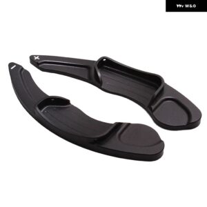 アルミ ステアリングホイール シフト パドル エクステンション シフター フォード フュージョン モンデオ エッジ トーラス リンカーン MKC MKX MKZ MKS MKT - black