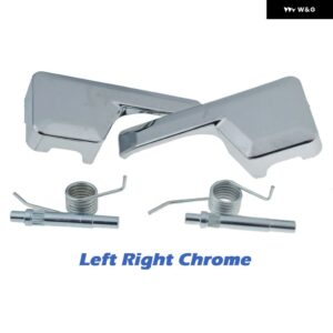 インテリア インナー インサイド ドアハンドル 左/右 2007-2014 フォード エッジ 2007-2015 リンカーン MKX クローム 7T4Z7822601BA 7T4Z7822600BA - Pair 2PCS