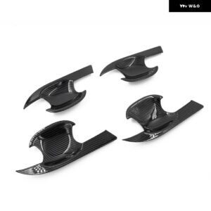 トヨタ RAV4 RAV 4 XA50 2019 - 21 クロームカラー カーボン カーアクセサリー - carbon bowl