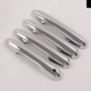 トヨタ RAV4 RAV 4 XA50 2019 - 21 クロームカラー カーボン カーアクセサリー - silver 0 sensor