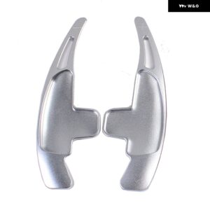 シフター パドル メルセデスベンツ AMG A45 C63 S63 CLA45 GLA45 CLS63 SL63 車用 ステアリングホイール パドル シフト エクステンション シフター DSG - Silver