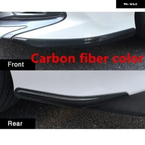 トヨタ カムリ 2018-2020 アクセサリー 2個 ステンレス フロント リア コーナー プロテクター フロントショベル フロントリップ 防止 - 4pcs