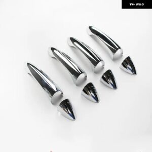 シボレー クルーズ 2015 - 18 クロームハンドルカバー トリム セット シボレー セダンハッチアクセサリー ステッカー カー スタイリング - handle no buttos