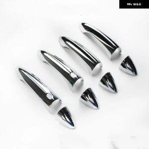 シボレー クルーズ 2015 - 18 クロームハンドルカバー トリム セット シボレー セダンハッチアクセサリー ステッカー カー スタイリング - handle 2 buttons