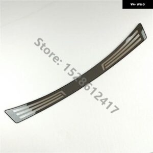 トヨタ RAV4 XA40 2016 2017 2018 カーアクセサリー リア トランク バンパー リアドア バンパー プロテクター シルプレート リア スタイリング - black