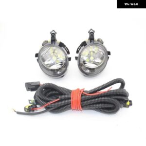 LEDカーライト シート イビサ 2009 - 12 フロントLED フォグランプ フォグランプ ワイヤー フォグランプ グリル カバー 電球 キット - light and wire