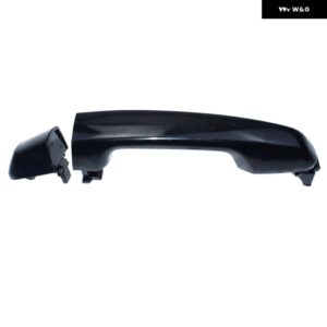 クローム/ブラック フロント リア 左 右 外装 アウター ドアハンドル 2010-2016 トヨタ 4RUNNER レクサス GX460 69210-60100 69211-60090 - Front Right Black