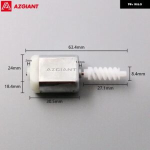 スバル サイドドア セントラ ルロックモーター 12V DC アクチュエーター ハイパワーリペア センター エンジン 汎用 - Right Motor L