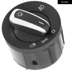 5ND941431B 5ND941431C VW ゴルフ ジェッタ MK5 MK6 GTI パサート B6 B7 CC トゥーラン キャディ ティグアン オートカー クローム ヘッドライト フォグラン - 5ND941431C