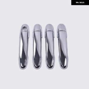 トヨタ マークII X110 2001 - 2007 クローム ドアハンドル カバー トリム スタイリング アクセサリー - 1 keyhole