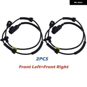 ABS ホイールスピードセンサー リア/フロント LH RH ランドローバー レンジローバー イヴォーク 2012-2017 ディスカバリー スポーツ 2015-2017 LR024202 - Front Pair