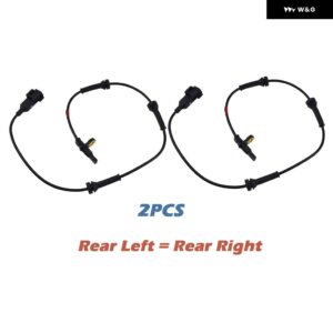 ABS ホイールスピードセンサー リア/フロント LH RH ランドローバー レンジローバー イヴォーク 2012-2017 ディスカバリー スポーツ 2015-2017 LR024202 - rear pair