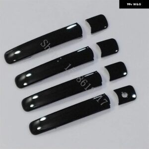 インフィニティ FX35 FX45 2003 2004 2005~ 2008 カーアクセサリー ABS 光沢ブラック 外装 ドアハンドル カバー ドアハンドル ボウル トリム - 9