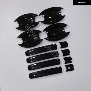 インフィニティ FX35 FX45 2003 2004 2005~ 2008 カーアクセサリー ABS 光沢ブラック 外装 ドアハンドル カバー ドアハンドル ボウル トリム - 12