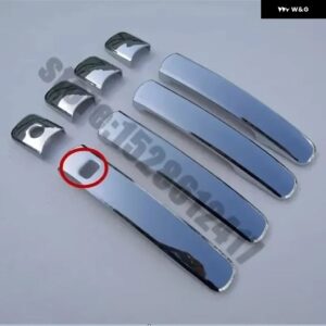 インフィニティ FX35 FX45 2003 2004 2005~ 2008 カーアクセサリー ABS 光沢ブラック 外装 ドアハンドル カバー ドアハンドル ボウル トリム - 3