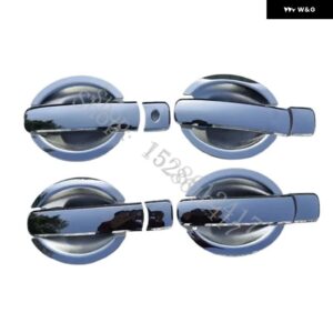 カーアクセサリー クローム サイド ドアハンドル カバー トリム 日産 X-TRAIL T31 2009 - 13 車用 ステッカー オーバーレイ - 5