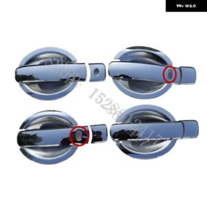 カーアクセサリー クローム サイド ドアハンドル カバー トリム 日産 X-TRAIL T31 2009 - 13 車用 ステッカー オーバーレイ - 7