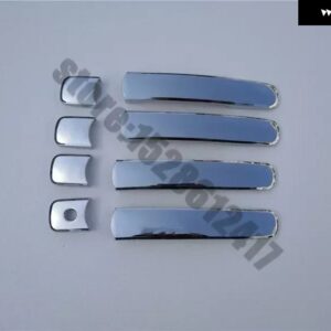 カーアクセサリー クローム サイド ドアハンドル カバー トリム 日産 X-TRAIL T31 2009 - 13 車用 ステッカー オーバーレイ - 2