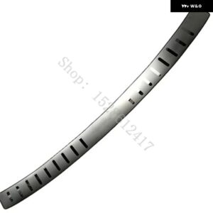 VW TIGUAN MK2 2017-2024 ステンレス リア トランク バンパー プロテクター リア スカッフプレート リアドアシル カーアクセサリー - with letter Tiguan2