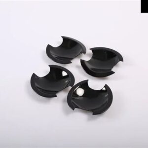 トヨタ カムリ XV50 2012-2016 光沢ブラック カーボン カーサイド ドアハンドル カバー トリム ステッカー スタイリング アクセサリー - black bowl