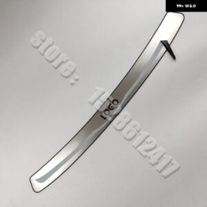 カー スタイリング ボルボ V60 2012-2018 リア スタイリング ステンレス リア バンパー プロテクター シル トランク リアガード トレッドプレート トリム - c