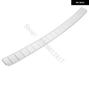 カー スタイリング ボルボ V60 2012-2018 リア スタイリング ステンレス リア バンパー プロテクター シル トランク リアガード トレッドプレート トリム - a