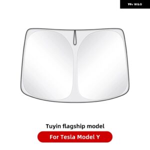 テスラ モデル3 Y ジュニパー 21-25 車用サンシェード フロントウィンドウシェード カバー バイザー ガラスルーフ スカイライト UVカット アクセサリー - For MY Silvering