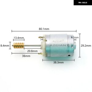 アウディ A6 車 ESL ELV 方向ロックアクチュエータコアモーターリペアキット ステアリングホイール コラム エンジン メタル 12VDC - for A6 2005-2011