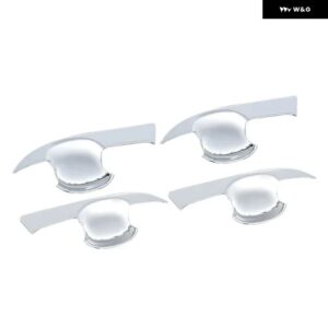 トヨタ カローラ E210 2019 - 24 ハイブリッド ABS カーボン カー ドアハンドル ボウルカバー トリム アクセサリー - B silver