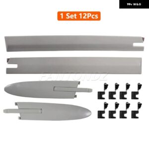 BMW 3 4シリーズ 430 F33 M3 F83 M4 E93 コンバーチブル ルーフトップ 装飾 トリム ストリップ カバー キャップ 蓋 54377184048 54377184047 - Whole SET