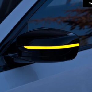 BMW 3 5 6 7 8シリーズ G20 G30 G31 G32 G11 G12 G14 G15 M5 F90 サイドミラー インジケーター 車用LEDダイナミックウィンカーライト ウィンカー - Yellow