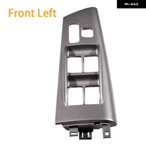 トヨタ カローラ 2007-2013 車用 ウィンドウロック ガラス リフトスイッチ パネル トリム カバー 74232-02E60-B0 74231-02E60-B0 74271-02650-B0 - Front Left