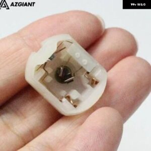 5個 プラスチック ベアリング カバー パーツ車ホイールステアロックモーターリアキャップカーボンブラシ ホルダー カーボンブラシ ホルダー - 5　pcs　without　ptc