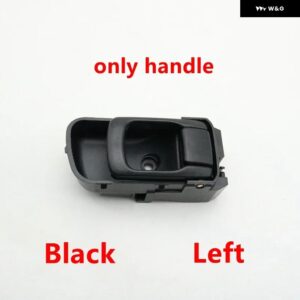 SOARHORSE 1個 内側 内装 ドアハンドル フレーム 日産 フロンティア ナバラ D22 1997-2004 - handle black Left