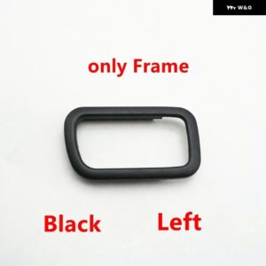 SOARHORSE 1個 内側 内装 ドアハンドル フレーム 日産 フロンティア ナバラ D22 1997-2004 - Frame Black Left