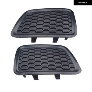 ジープ グランド チェロキー 2014-2017 フロント 左 右 LH RH アンダー グリル 牽引インサート ベゼル セット 68143099AC 68143098AC - Front Pair