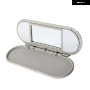 51167342194 車用サン バイザー サンシェード パネル ハウジング バニティミラー カバー MINI F55 F56 F60 ライトランプなし 2014-2022 - Gray-No　Lamp　Slice