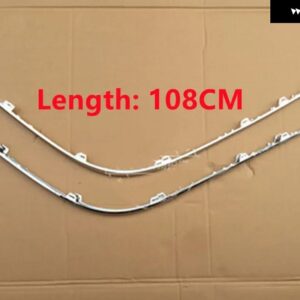 VW フォルクスワーゲン パサート B6 2006 - 10 ABS リア バンパー トリム クローム トリム カー スタイリング - 2pcs